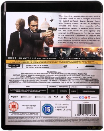 Angel Has Fallen (Świat w ogniu) [Blu-Ray 4K]+[Blu-Ray]
