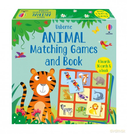 Animal Matching Games And Book [KSIĄŻKA]