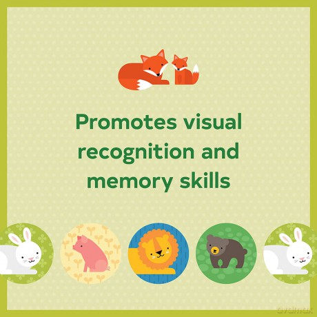 Animals + Babies Matching Game [KSIĄŻKA]