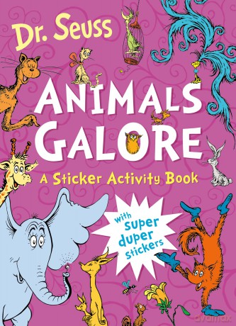 Animals Galore Sticker Ab [KSIĄŻKA]