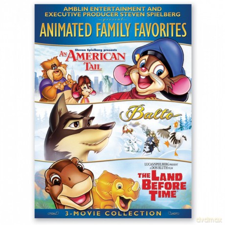 Animated Family Favorites 3-Movie Collection [2DVD]