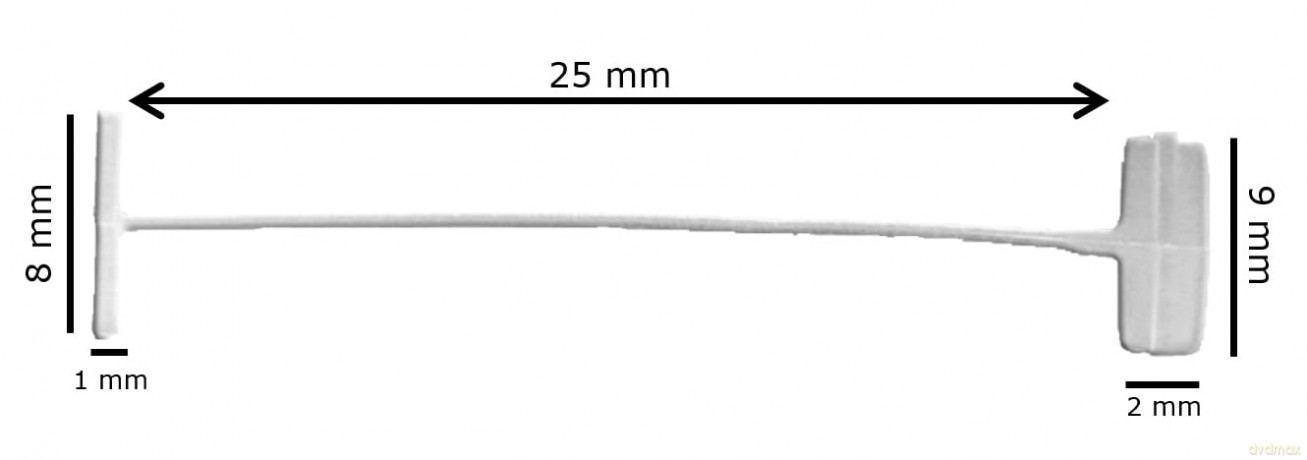 Anschiessfden 25mm, 2000 Stck