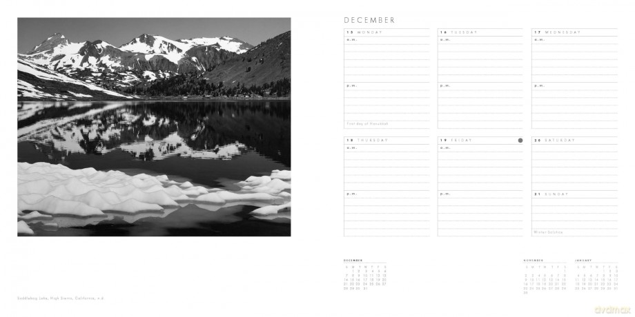 Ansel Adams 2025 Engagement Calendar [KSIĄŻKA]