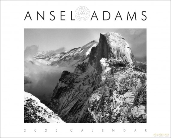 Ansel Adams 2025 Wall Calendar [KSIĄŻKA]