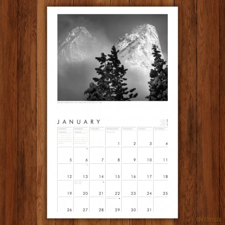 Ansel Adams 2025 Wall Calendar [KSIĄŻKA]