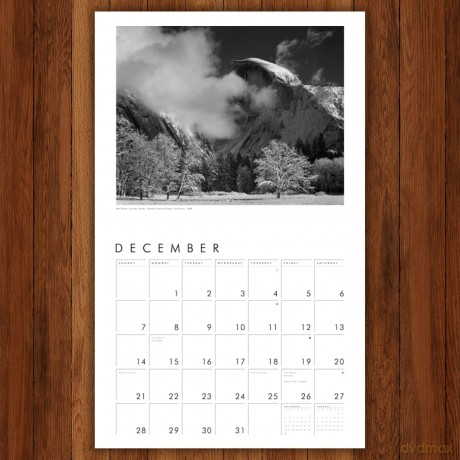 Ansel Adams 2025 Wall Calendar [KSIĄŻKA]