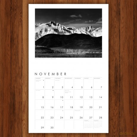 Ansel Adams 2026 Wall Calendar [KSIĄŻKA]