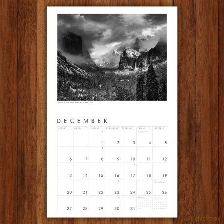 Ansel Adams 2026 Wall Calendar [KSIĄŻKA]