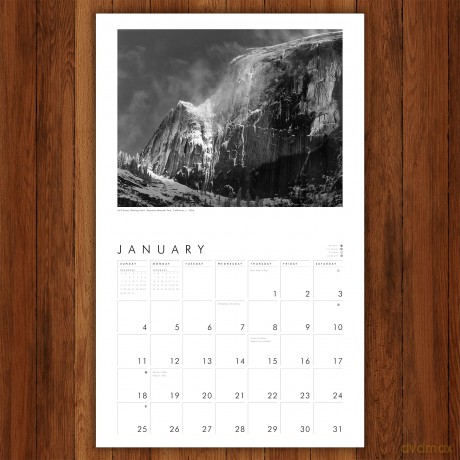 Ansel Adams 2026 Wall Calendar [KSIĄŻKA]