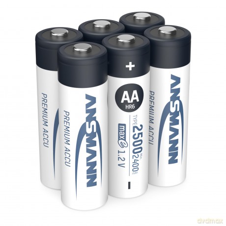 Ansmann 4+2 AA Akkus 2400 mAh