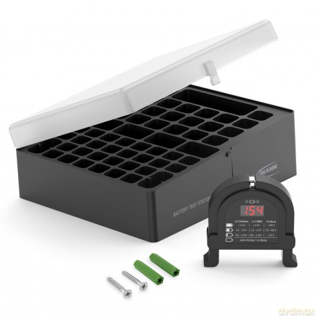 ANSMANN 48 Aufbewahrungsbox 24 Mignon, 1