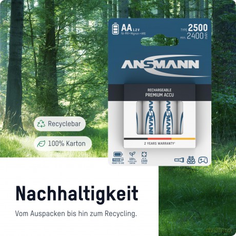Ansmann AA Akkus Typ 2850