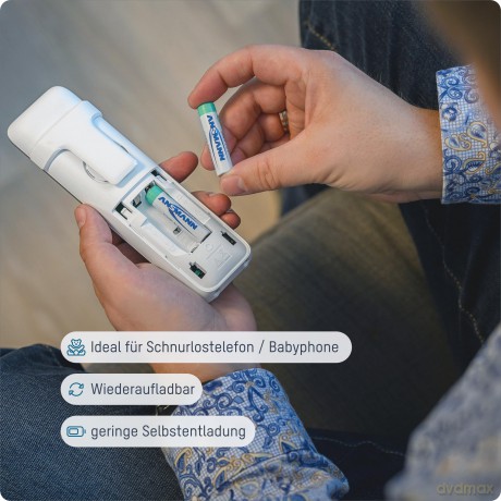 Ansmann AA Telefon Akkus