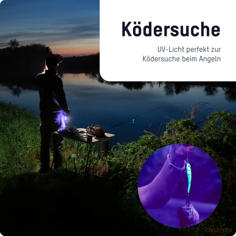 Ansmann: ANSMANN Action 400 UV LED Taschenlampe s