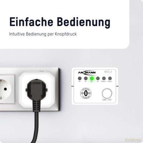 Ansmann: ANSMANN AES1.2 Standby-Energiesparsteckd
