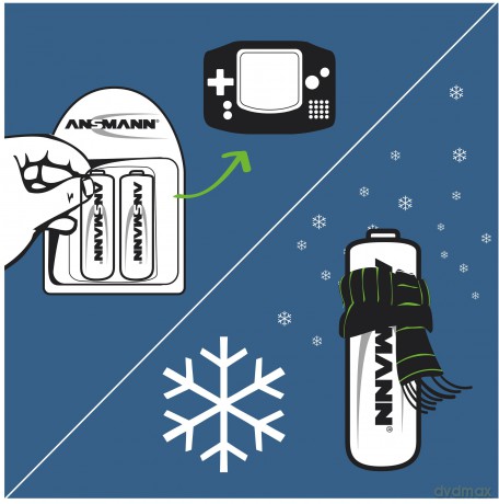 ANSMANN Akkus maxE Micro AAA 550 mAh
