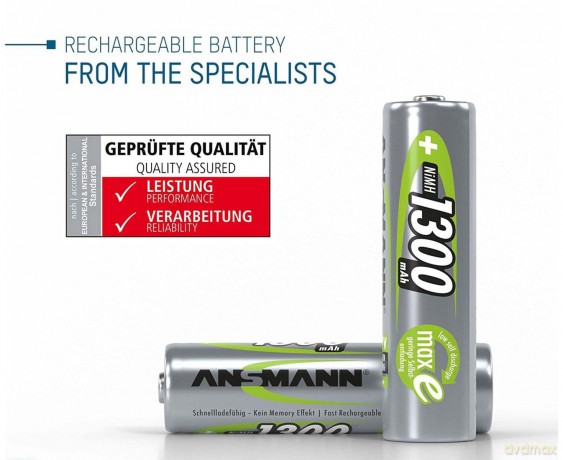 ANSMANN Akkus maxE Mignon AA 800 mAh
