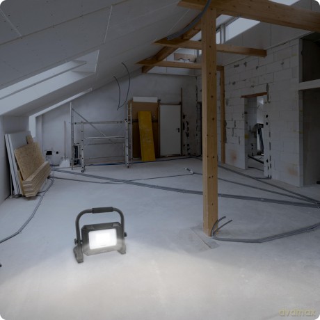 Ansmann: ANSMANN FL20W-R Akku-LED-Baustrahler sch