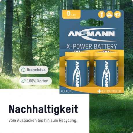 ANSMANN Mono D X-Power Batteri
