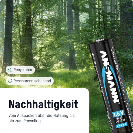 ANSMANN Nizn-Akkus Micro AAA