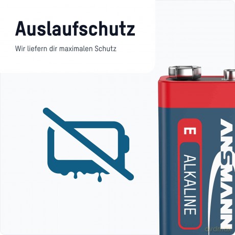 ANSMANN Red Batt. E-Block 2er