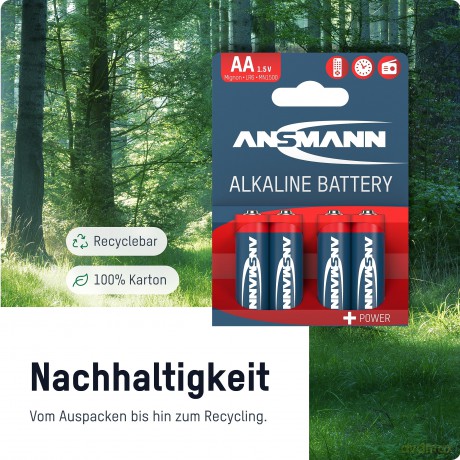 ANSMANN Red Batter.Mignon 8er