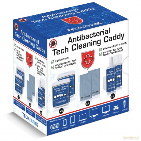 Hygiene Cleaning Kit: Antibacterial Tech Cleaning Kit Caddy