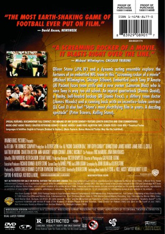 Any Given Sunday [DVD]