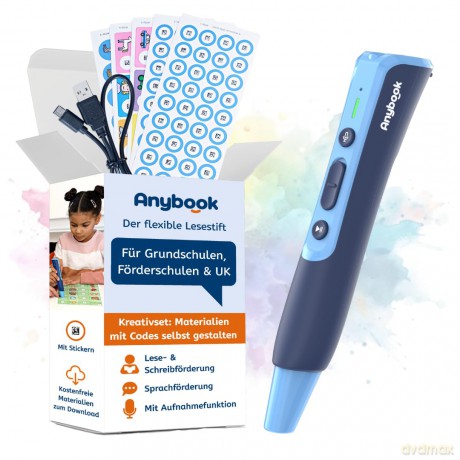 Anybook Audio-Stift Pro mit Jahreslizenz