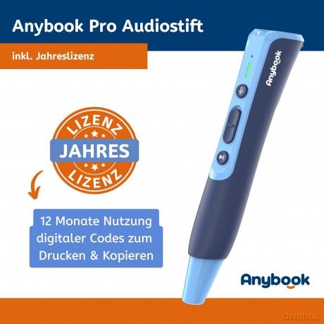 Anybook Audio-Stift Pro mit Jahreslizenz