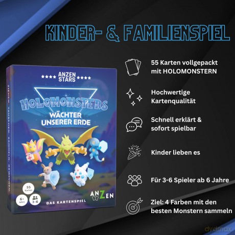 ANZEN - HOLOMONSTERS - Das Kartenspiel