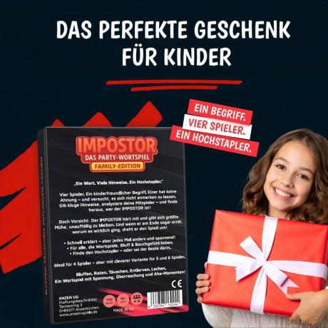 ANZEN - IMPOSTOR - Das Party-Wortspiel10ZubehśrSONSTIGES540188059627.99104.04.2026214789461 426239