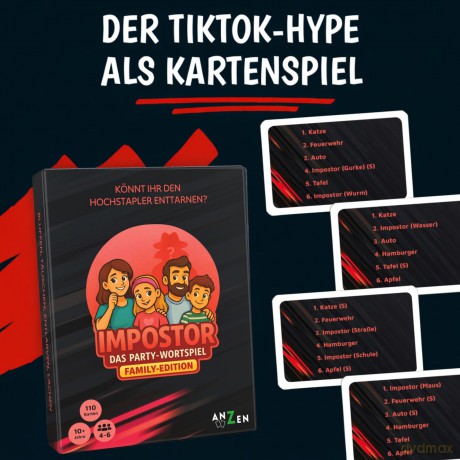 ANZEN - IMPOSTOR - Das Party-Wortspiel10ZubehśrSONSTIGES540188059627.99104.04.2026214789461 426239