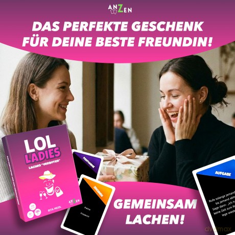 ANZEN - LOL LADIES - Lachen "verboten