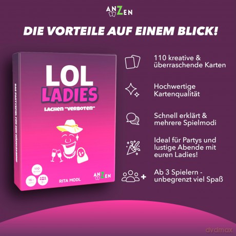 ANZEN - LOL LADIES - Lachen "verboten