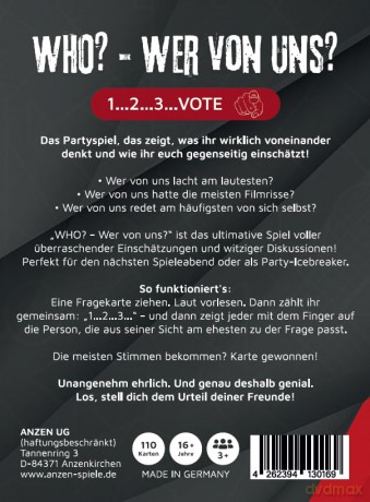 ANZEN - WHO - Wer von uns