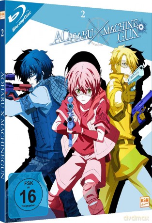 Aoharu X Machinegun - Volume 2: Episode 05-08 [Blu-Ray]