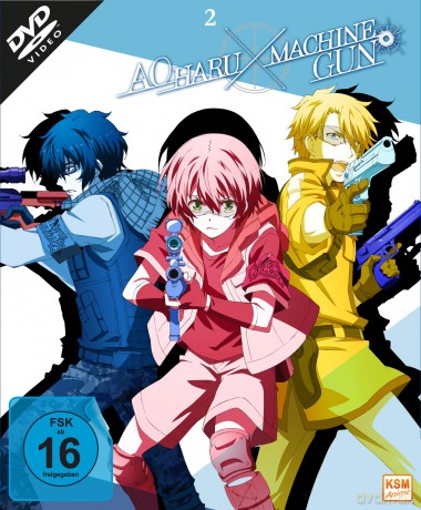 Aoharu X Machinegun - Volume 2: Episode 05-08 [DVD]