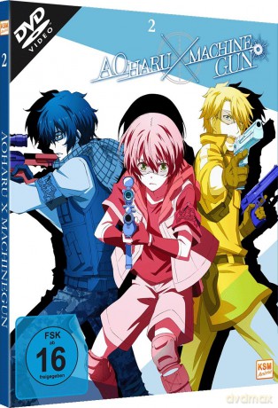 Aoharu X Machinegun - Volume 2: Episode 05-08 [DVD]