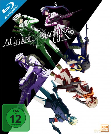 Aoharu X Machinegun - Volume 3: Episode 09-13 [Blu-Ray]