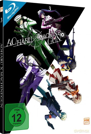 Aoharu X Machinegun - Volume 3: Episode 09-13 [Blu-Ray]