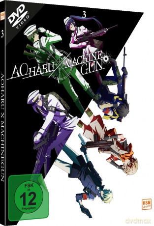 Aoharu X Machinegun - Volume 3: Episode 09-13 [DVD]