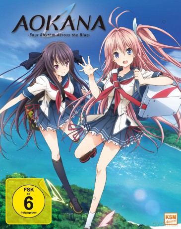 Aokana - Four Rhythm Across the Blue - Gesamtedition: Episode 01-12 (2 Blu-rays) [2xBlu-Ray]