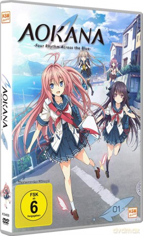 Aokana - Four Rhythm Across the Blue - Volume 1: Episode 01-06 [DVD]