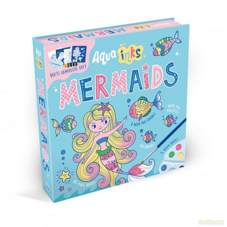 Aqua Inks Mermaids [KSIĄŻKA]