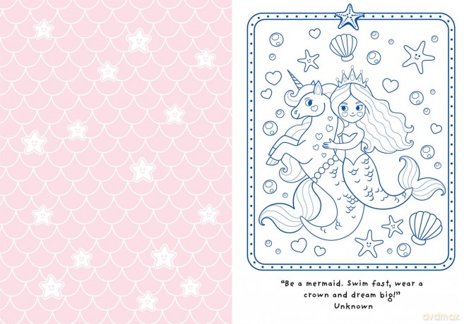 Aqua Inks Mermaids [KSIĄŻKA]