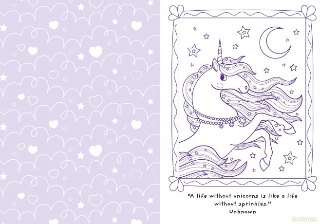 Aqua Inks Unicorns [KSIĄŻKA]