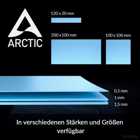 ARCTIC Thermal Pad 120*20mm (0,5mm) 4erP