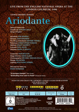 Ariodante - Handel [DVD]