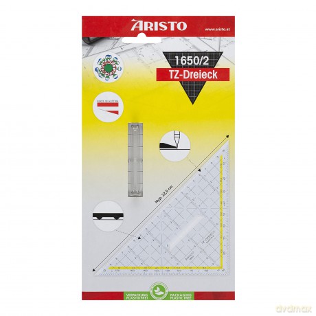 Aristo: ARISTO Geometrie-Dreieck 22,5 cm